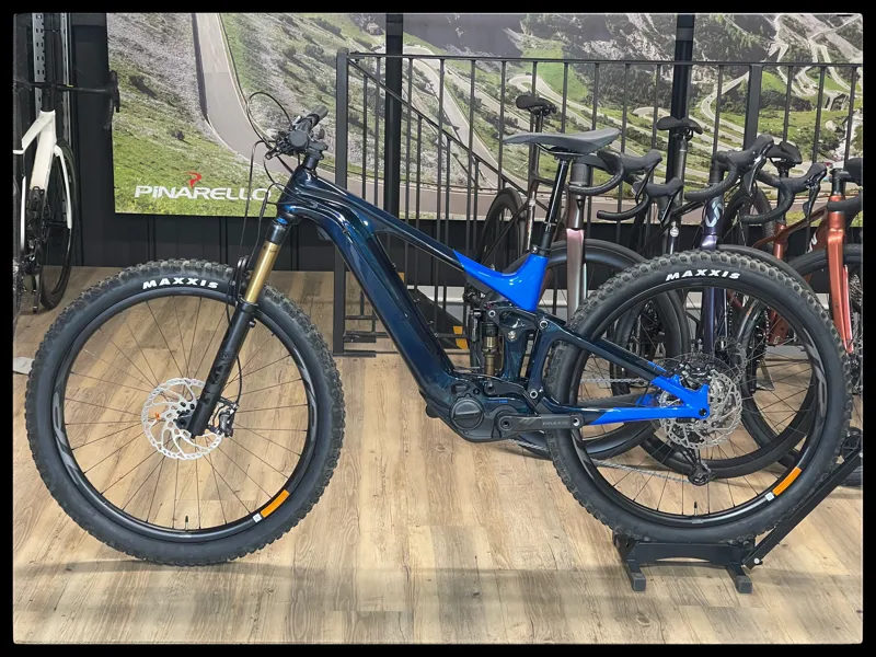 2022 Giant Trance X Advanced E+ 0 25km/h Men's MTB in Medium Metallic Navy-1